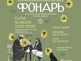 Благотворительный книжный фестиваль «Фонарь»